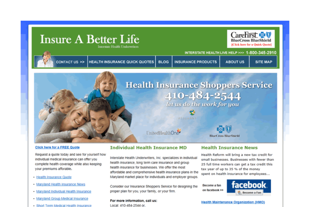 health-insurance-pikesville-web-design-baltimore